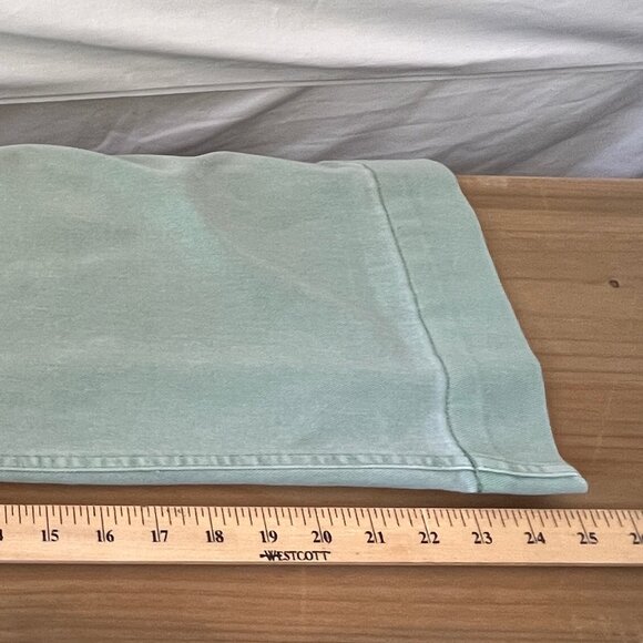 Gap High Rise Button Fly Wide-leg Crop Pants, Ashbury Green, Size 12, EUC - Picture 13 of 14